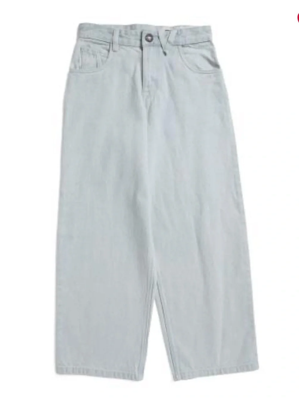 Volcom 8 (24) Jeans Big Boy Youth Chillow in Light Blue Loose Baggy Skater NWT